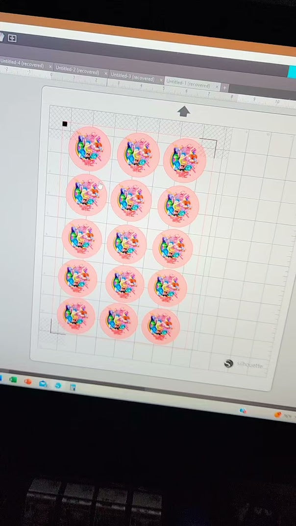 Clase de Stickers con Cameo y Cricut